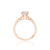 Tacori Rose Gold Solitaire Engagement Ring