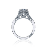 Tacori Pave Diamond Halo Engagement Ring (2627RD)
