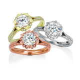 MaeVona Iris Engagement Ring at Mayfair Jewellers. 