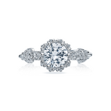 Tacori Diamond Halo Engagement Ring (HT2299)
