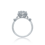 Tacori Diamond Halo Engagement Ring (HT2299)