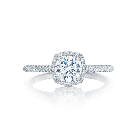 Tacori Halo Engagement Ring (HT25471.5CU)