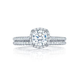 Tacori Halo Engagement Ring (HT25471.5CU)