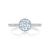 Tacori Diamond Halo Engagement Ring (HT25471.5RD)