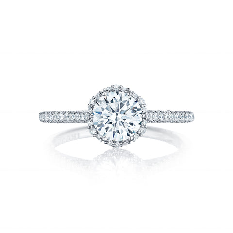 Tacori Diamond Halo Engagement Ring (HT25471.5RD)