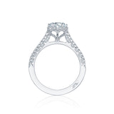 Tacori Diamond Halo Engagement Ring (HT25471.5RD)