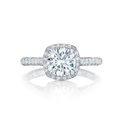 Tacori Halo Engagement Ring (HT2547CU)