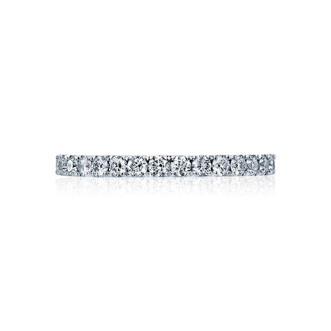 French Set Diamond Wedding Band, Tacori Style 33-2