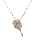 FULLY DIAMOND SET PADDLE PENDANT