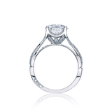Tacori Ribbon Pave Diamond Engagement Ring