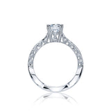 Tacori Pave Solitaire Diamond Engagement Ring