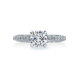 Tacori Solitaire Crescent Silhouette Diamond Engagement Ring (2616RD)