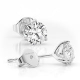 Lab Grown diamond studs by Chelsea Rocks