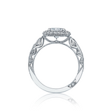 Tacori Diamond Halo Engagement Ring (HT2521CU)