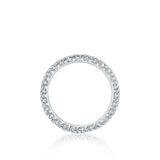 Petite Crescent Tacori HT25451.5B, 1.5mm Diamond Wedding Band