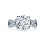Tacori Pave Diamond Engagement Ring (HT2602RD)