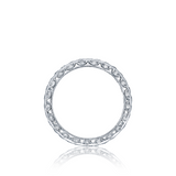 Platinum Diamond Wedding Band, Tacori HT2607B, RoyalT Collection