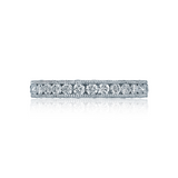 Tacori Women's Wedding Bands, Style HT2607B RoyalT, Platinum Diamond Band