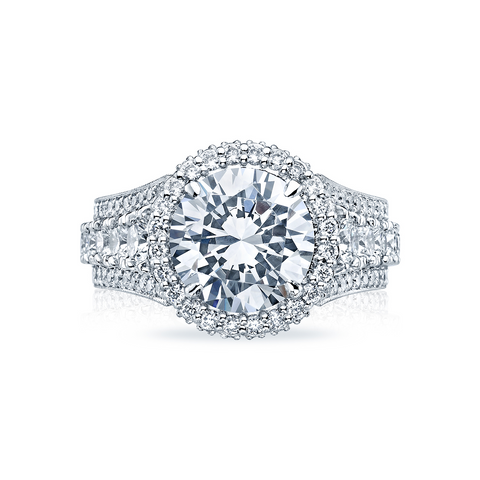 Tacori pave diamond engagement ring deals