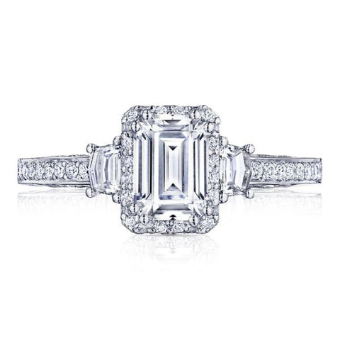 Tacori platinum engagement 2662EC