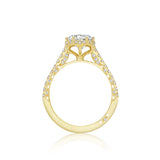 Tacori Diamond Halo Engagement Ring (HT2547RD)